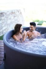 MSpa Mono Whirlpool 6 Personen 173x173x70cm, 138 Massagedüsen – Bild 4