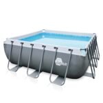 GEAR Stahlrahmenpool 300x200x76cm, rechteckig, Aufstellpool