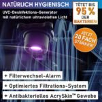 MSpa Oslo Amber Whirlpool 6 Personen, feste Wand, 160x160x65cm, 120 Massagedüsen, LED – Bild 6