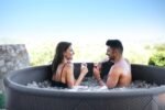 MSpa Mono Eco Whirlpool 8 Personen 192x192x65cm, 144 Massagedüsen, PTC-Heizung – Bild 8