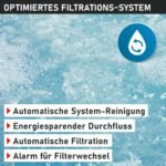 MSpa Starry Whirlpool 6 Personen Ø204x70cm, 138 Massagedüsen, LED – Bild 16