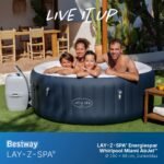Bestway Lay-Z-Spa Miami AirJet Whirlpool 4 Personen Ø180x66cm, 120 Düsen – Bild 16