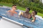 Bestway Steel Pro MAX Aufstellpool Ø366x100cm, lichtgrau, rund, Filterpumpe – Bild 10