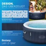 Bestway Lay-Z-Spa Miami AirJet Whirlpool 4 Personen Ø180x66cm, 120 Düsen – Bild 12