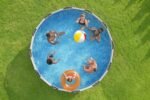 Bestway Steel Pro MAX Aufstellpool Ø366x100cm, lichtgrau, rund, Filterpumpe – Bild 7