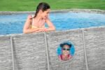 Bestway Power Steel Swim Vista Frame Pool 427x250x100cm, Filterpumpe, oval – Bild 15